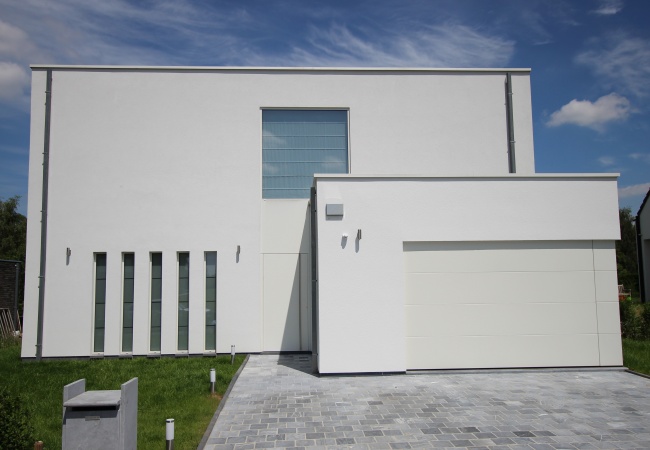 Aluminium ramen & deuren - modern wit